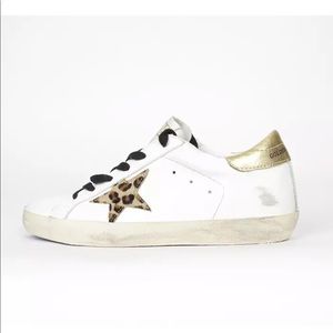 Golden Goose Superstar Leopard Print sz 37
